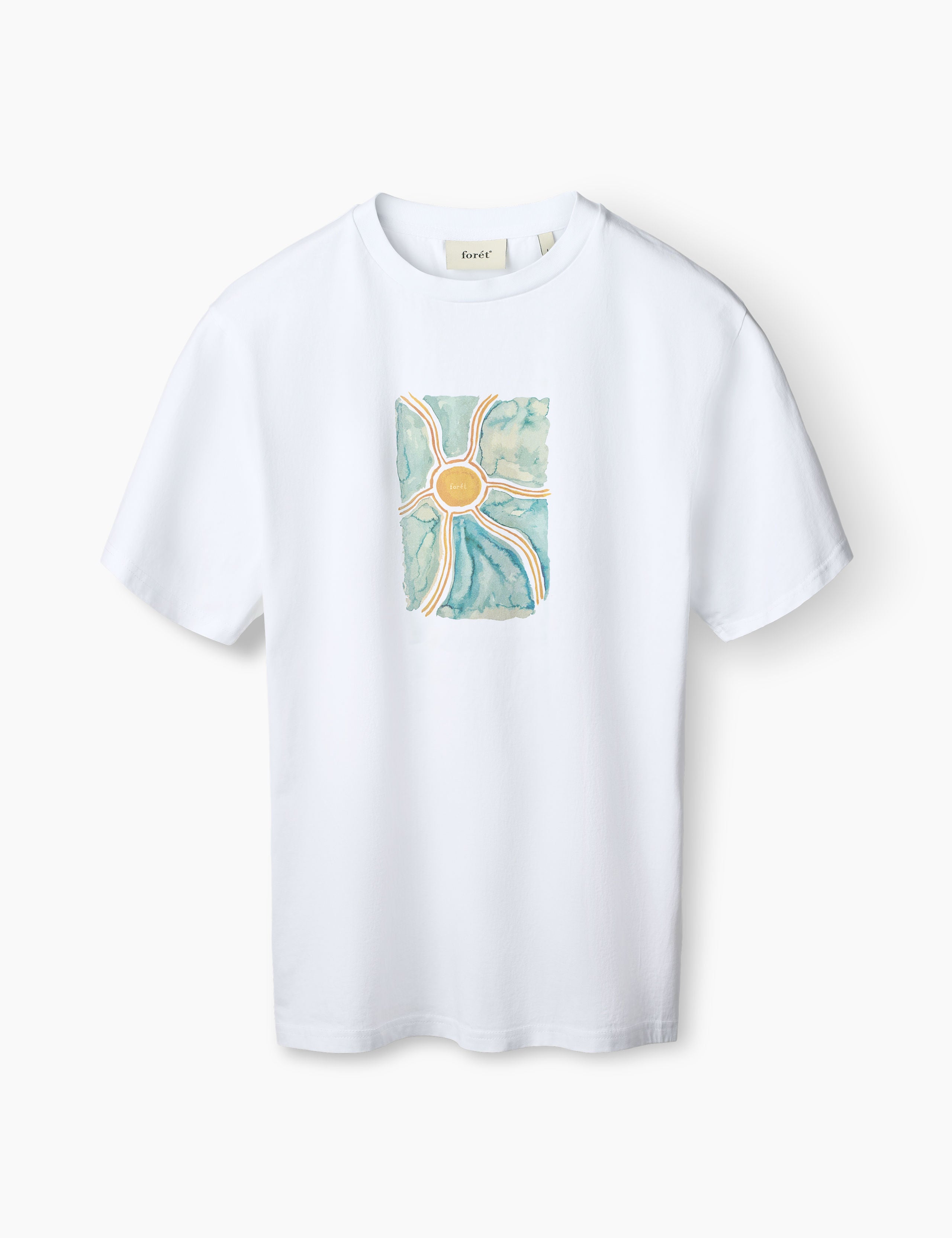 SUN T-SHIRT - WHITE SUNSHINE