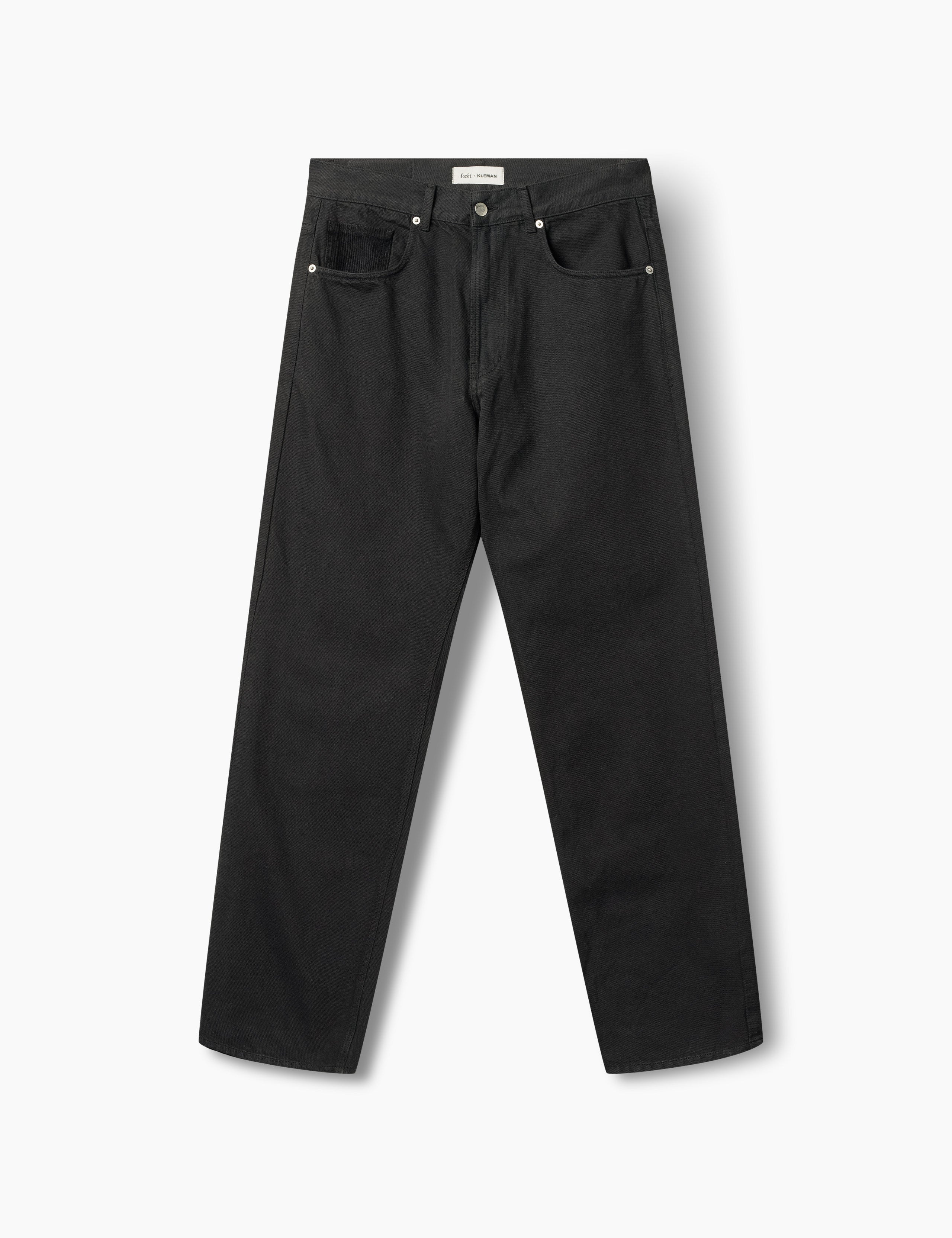 FORÉT X KLEMAN PANTS - BLACK