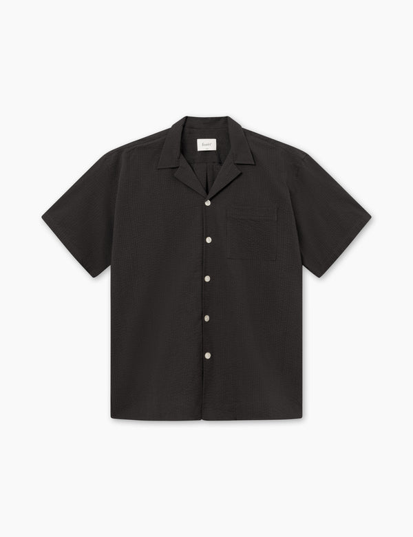 HUSH SS SHIRT - WASHED BLACK