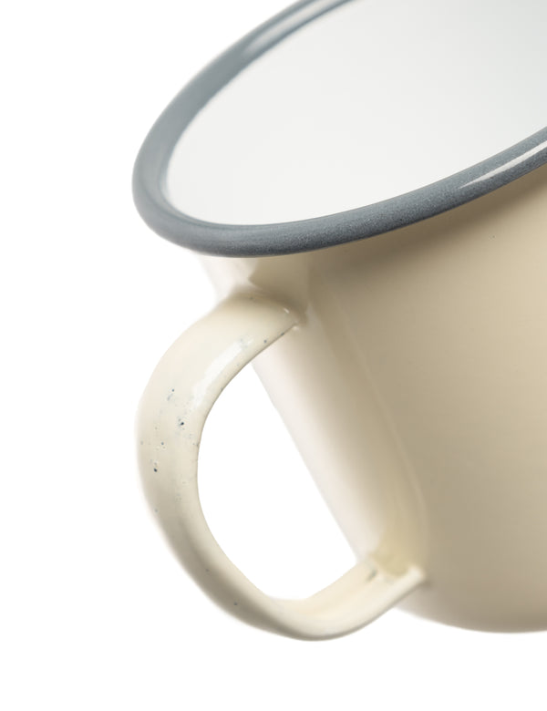 BEAN ENAMEL MUG - CLOUD