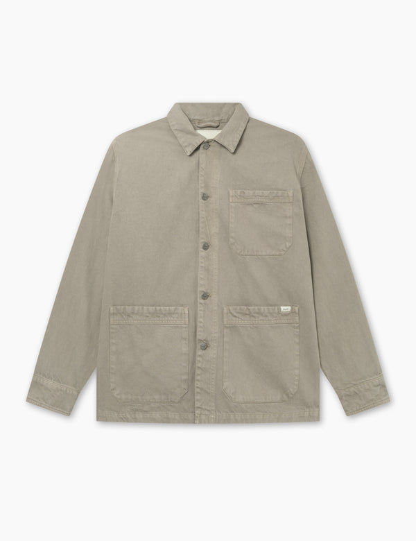 ROWAN LOGO OVERSHIRT - VINTAGE KHAKI