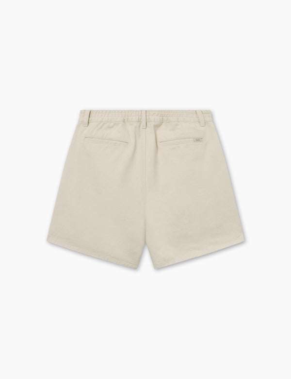 CLAY TWILL SHORTS - UNDYED