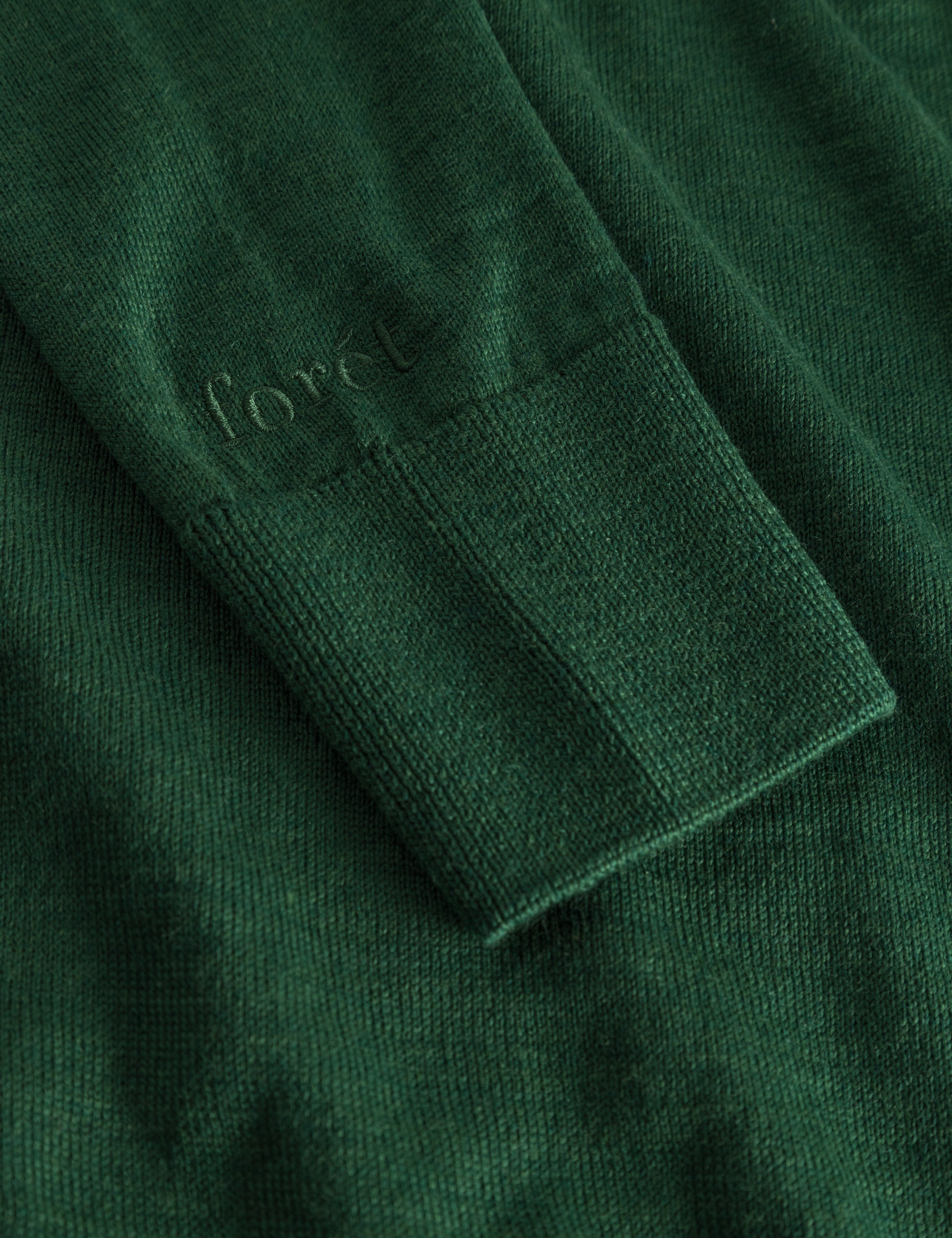 BASE MERINO POLO KNIT - GREEN