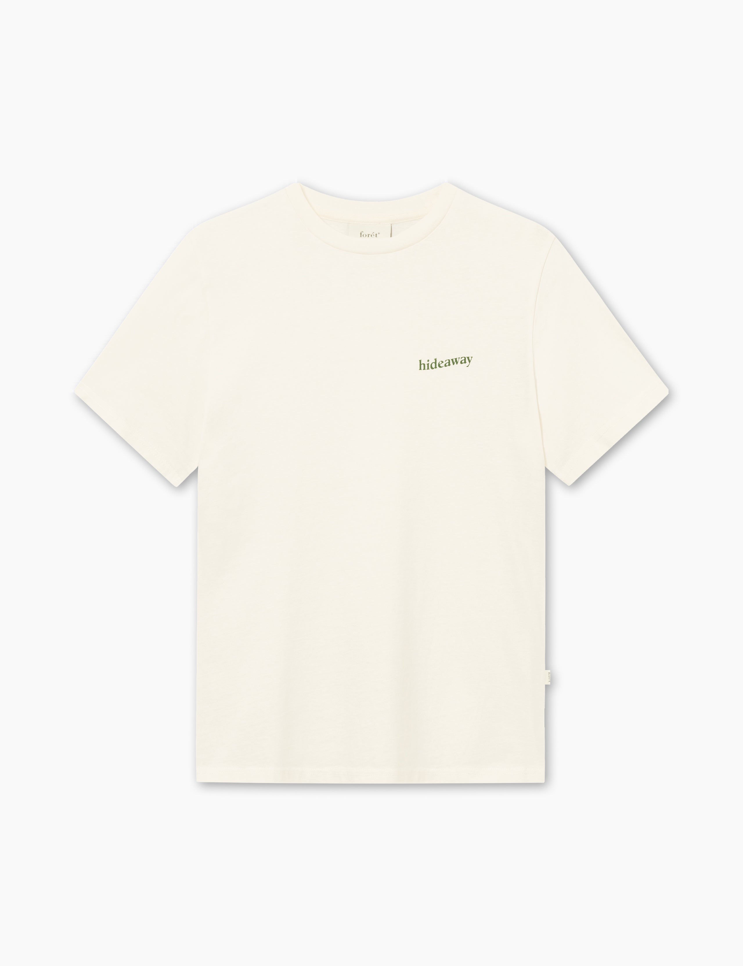 HIDEAWAY T-SHIRT - CLOUD/GREEN