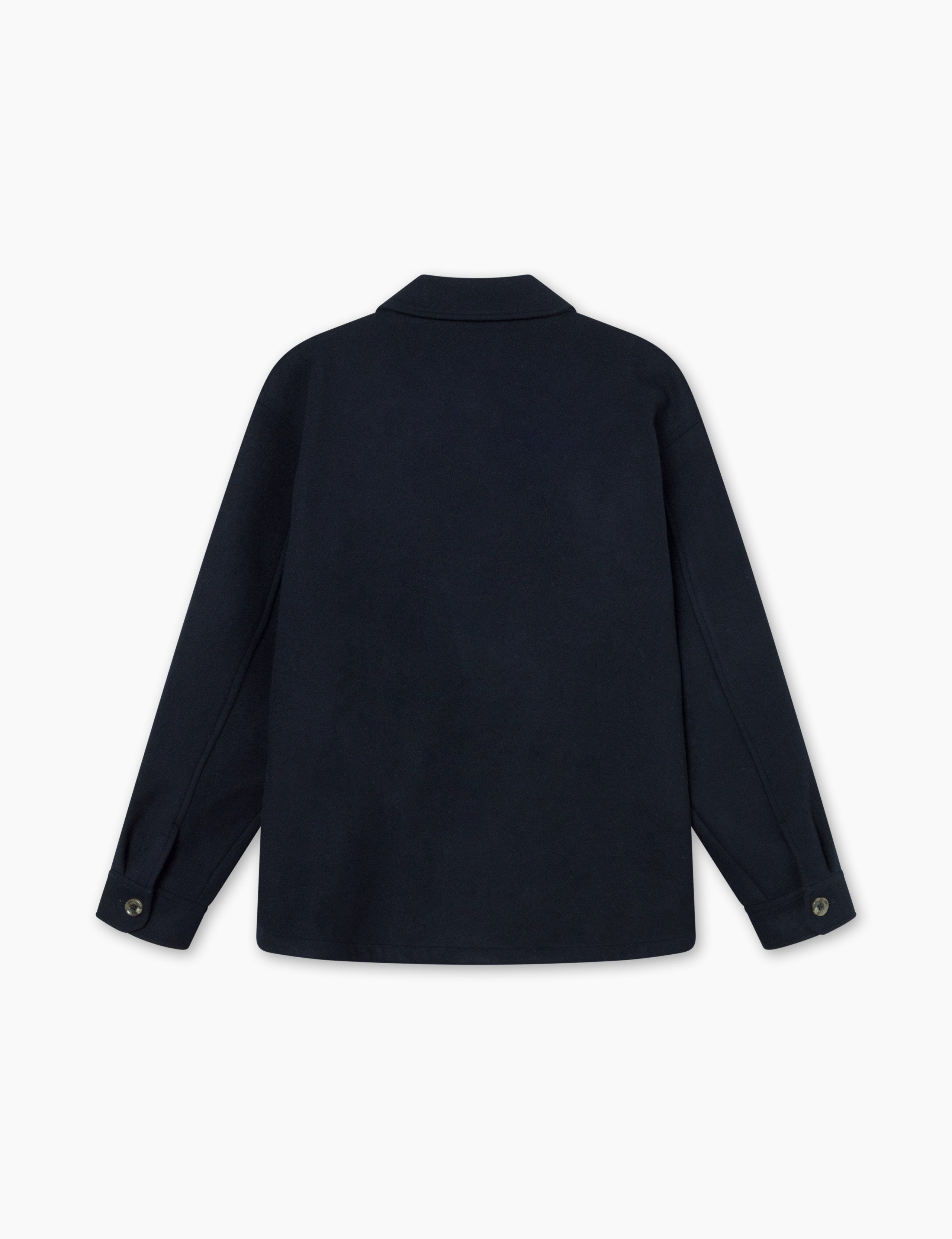 LODGE WOOL JACKET - NAVY