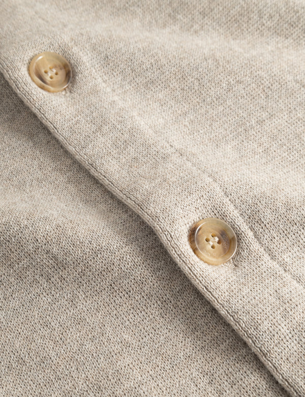 CRAFT CARDIGAN - KHAKI