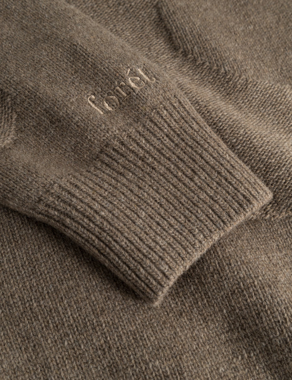 RELAX JACQUARD KNIT - STONE