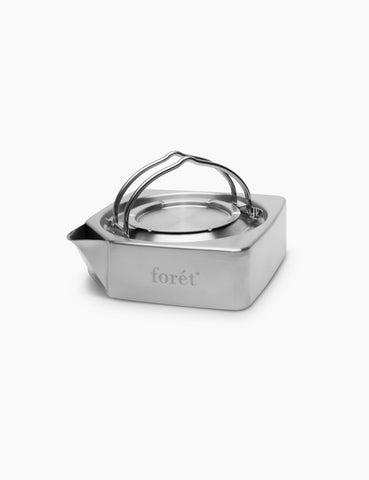 MURANOKAJIYA X FORÉT -  SQUARE KETTLE - STAINLESS STEEL