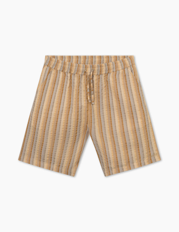 OTTER SEERSSUCKER SHORTS - RUBBER STRIPE