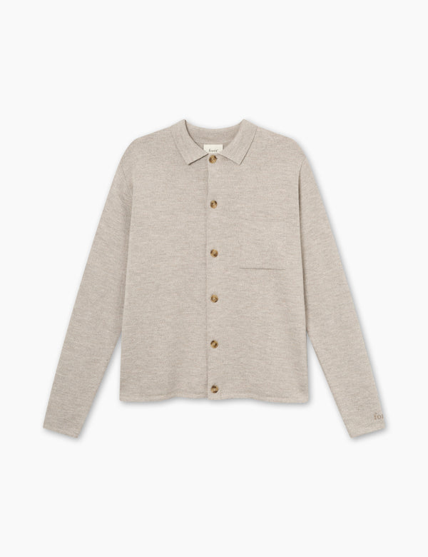 CRAFT CARDIGAN - KHAKI