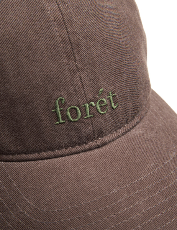 HAWK WASHED CAP - BROWN/GREEN