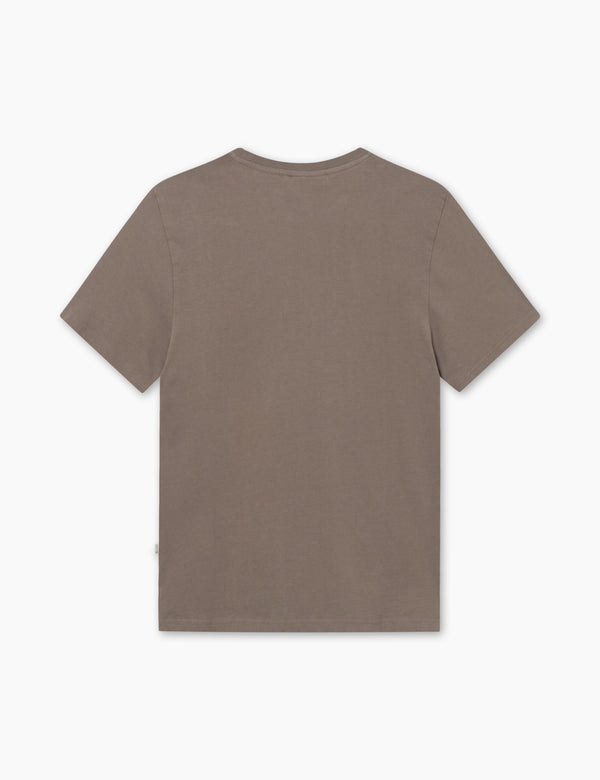 HIDEAWAY T-SHIRT - COLD BROWN/CLOUD