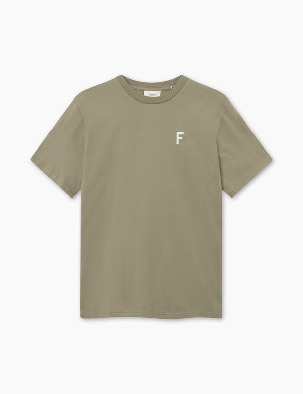 PONDER T-SHIRT - DUSTY OLIVE