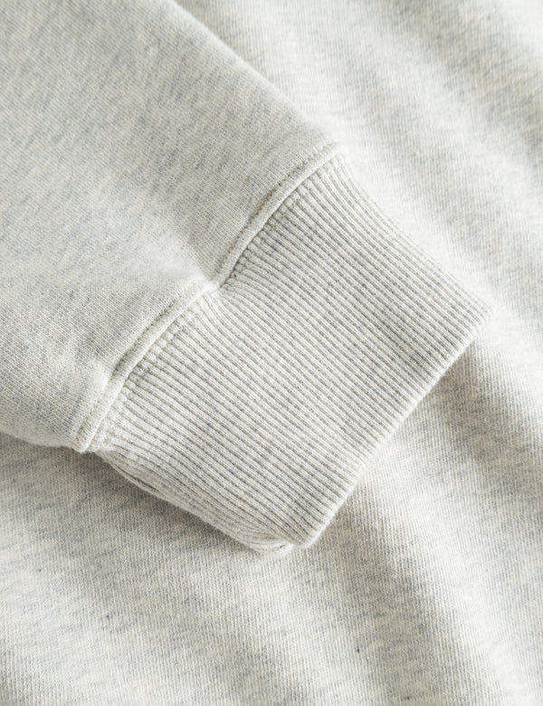 HIDEAWAY SWEATSHIRT - SNOW MELANGÉ