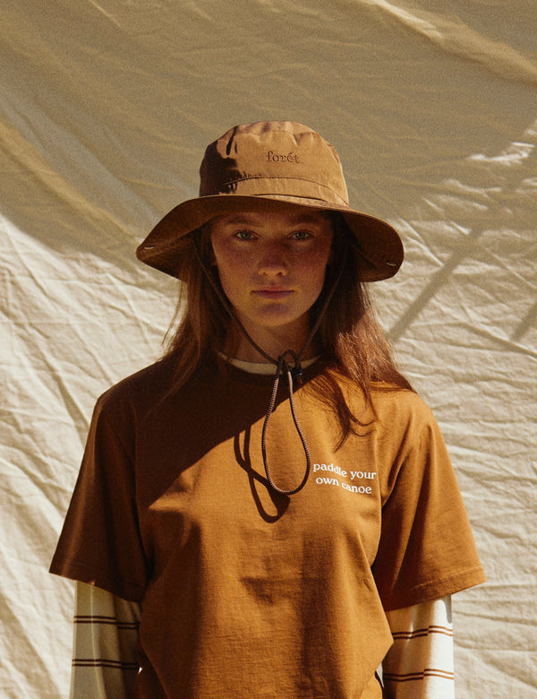 ABEAM BUCKET HAT - BROWN