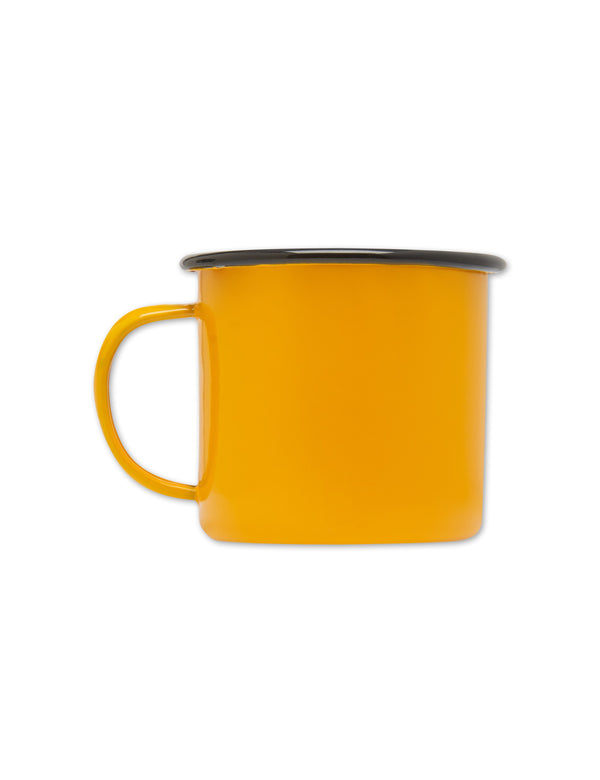 BEAN ENAMEL MUG - YELLOW