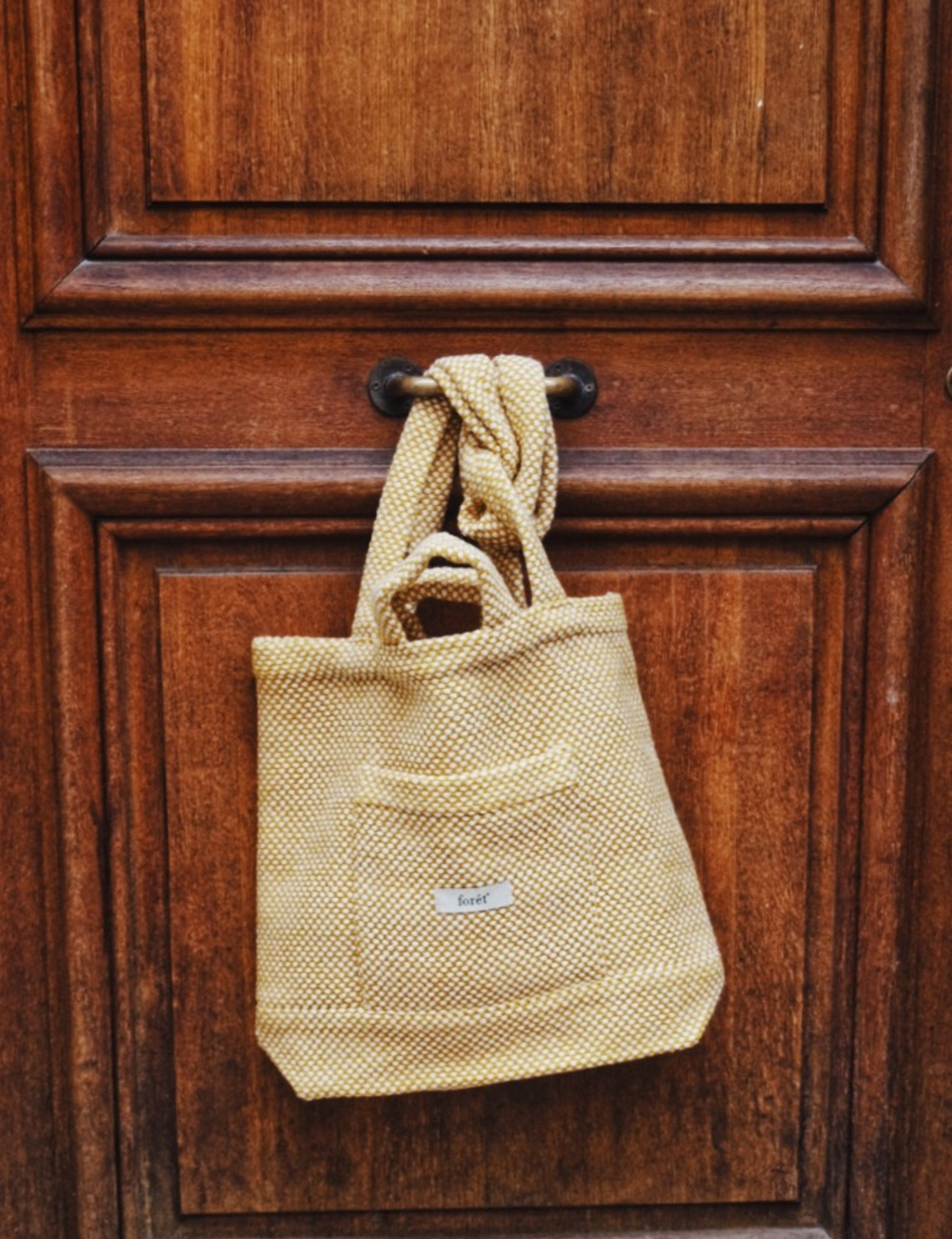 FORÉT TOTE BAG - YELLOW/CLOUD