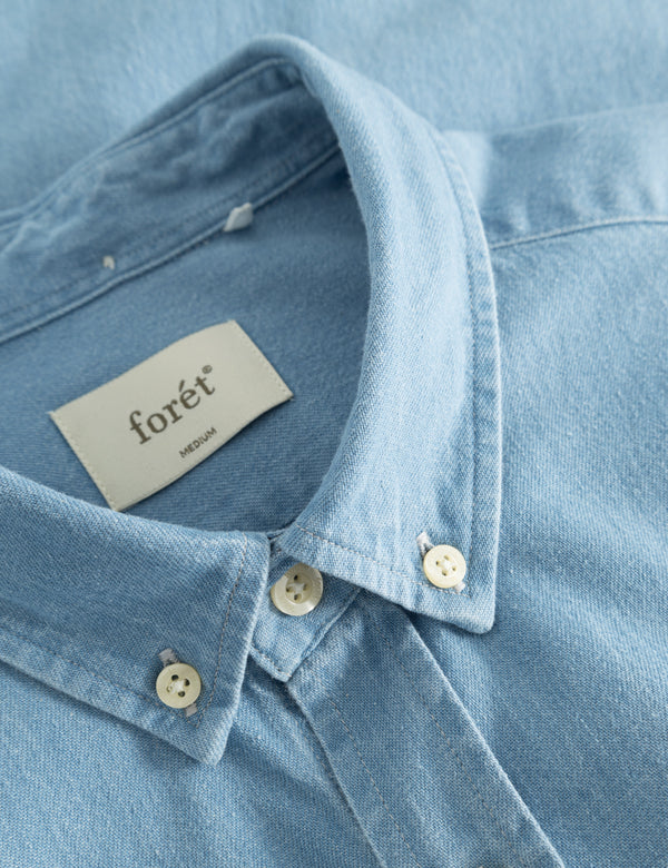 LIFE SHIRT - LIGHT CHAMBRAY