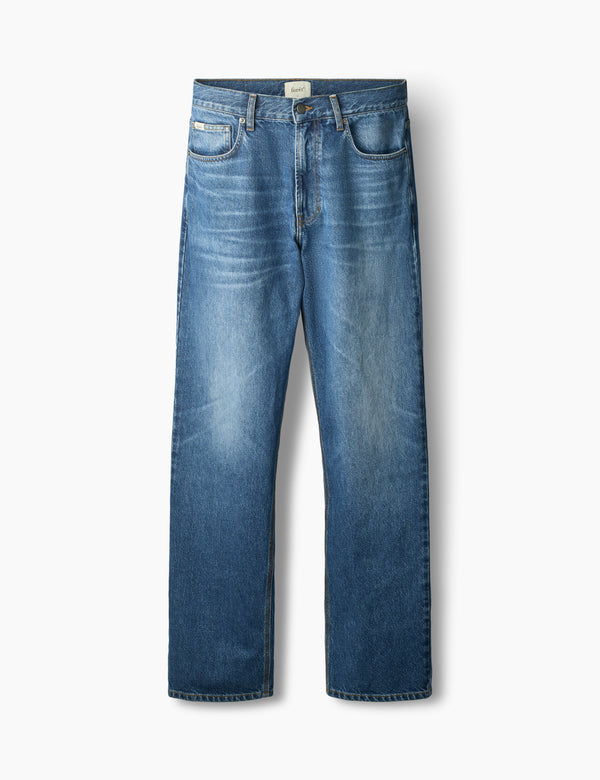 HEATH JEANS - WASHED MID BLUE