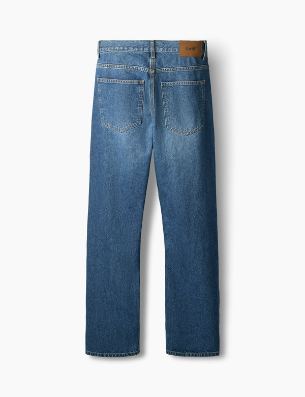 HEATH JEANS - WASHED MID BLUE