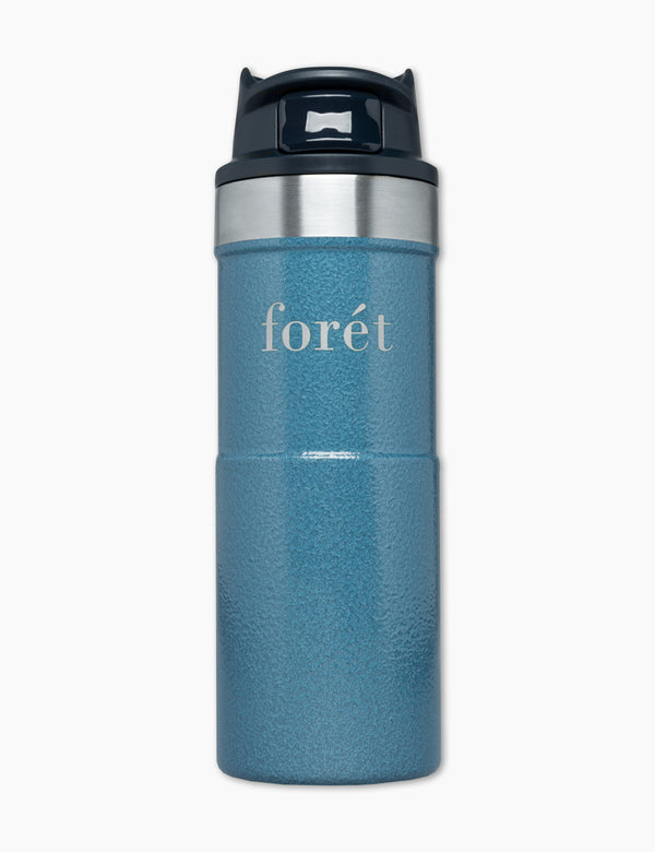 FORÉT X STANLEY TRIGGER-ACTION TRAVEL MUG 0.35 L - BLUE