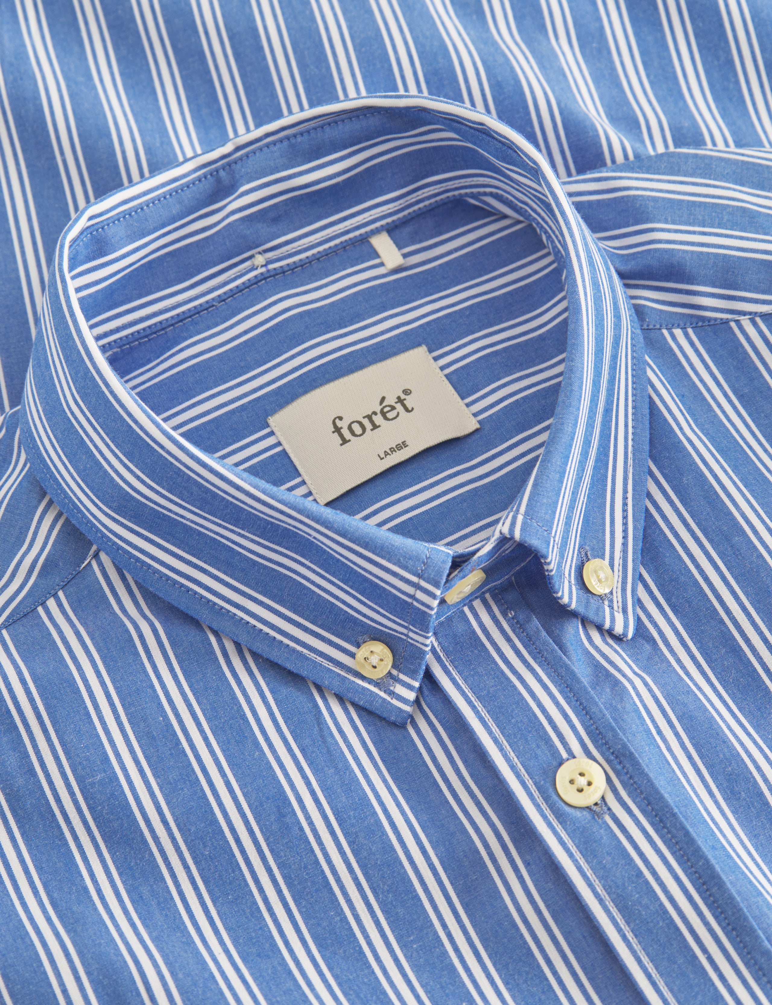 VISION SHIRT - BLUE/CLOUD STRIPE