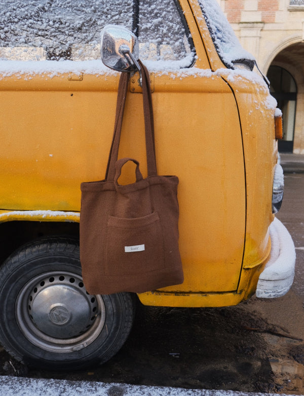 FORÉT TOTE BAG - BROWN