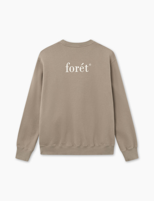 STILL SWEATSHIRT - TAUPE