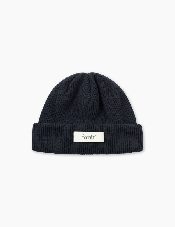 RELAX RIB BEANIE - NAVY