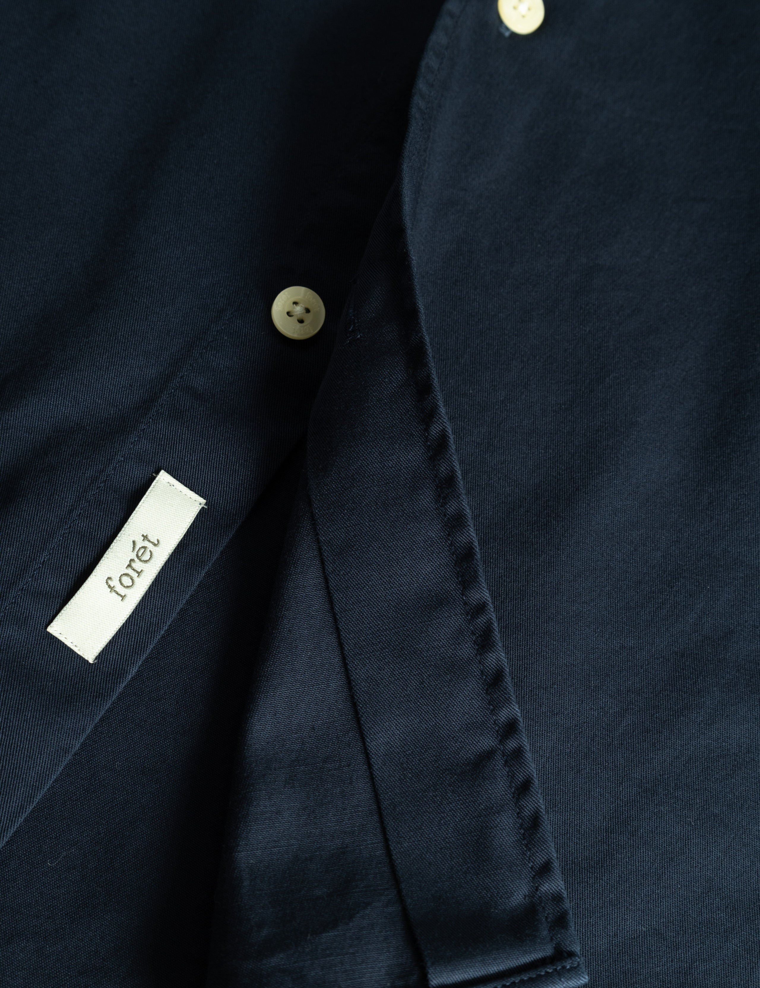 CAMP LIGHT TWILL SHIRT - NAVY