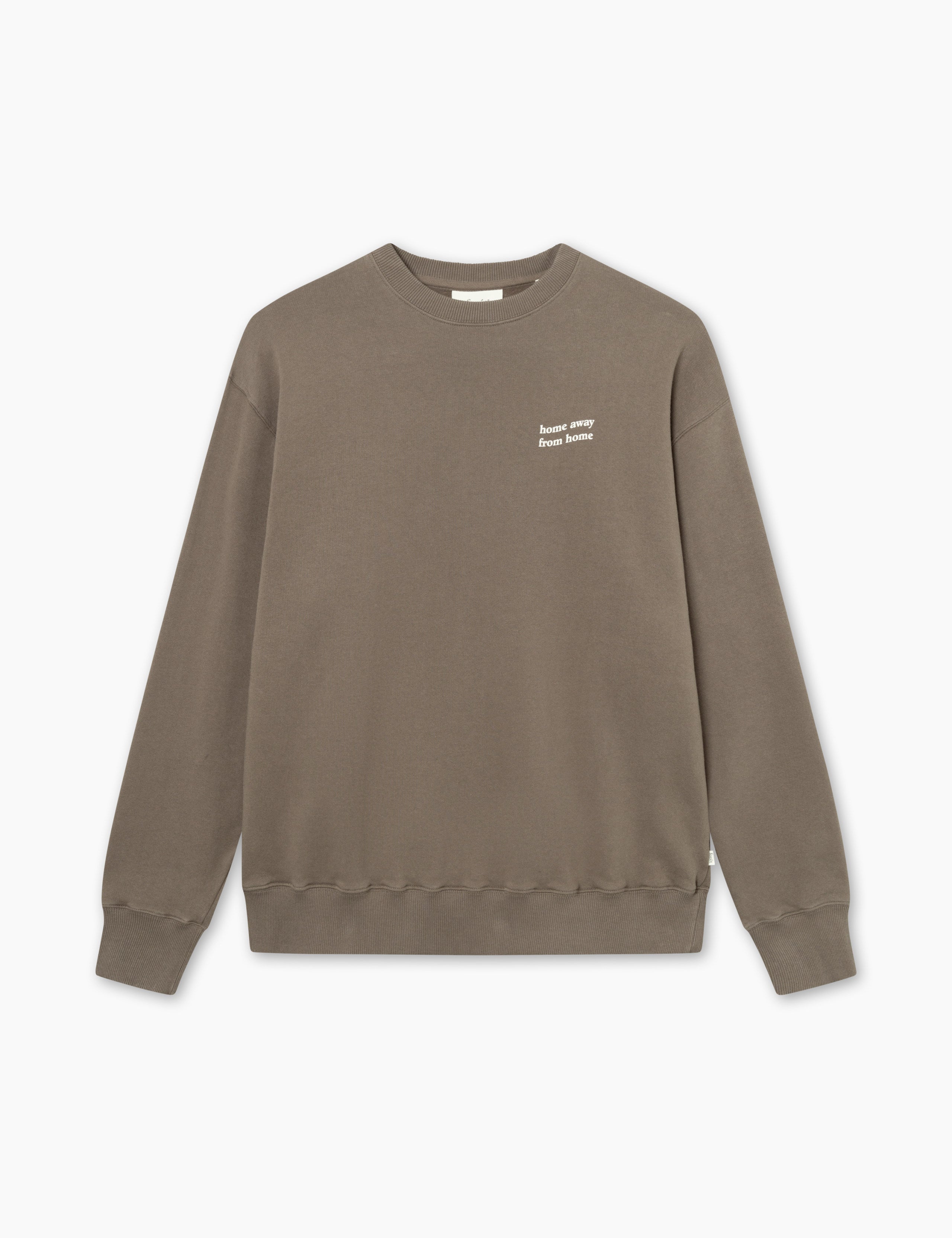 TURN SWEATSHIRT - COLD BROWN