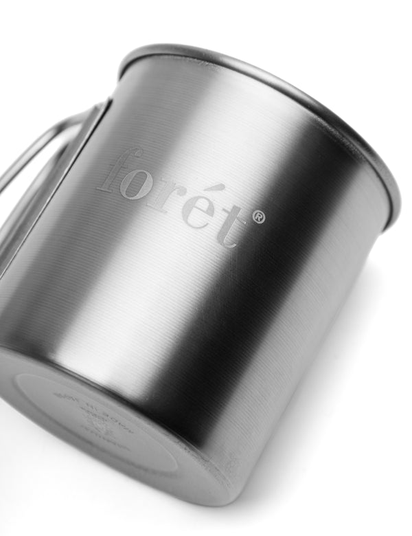 MURANOKAJIYA X FORÉT - SINGLE WALL MUG 300ML - TITANIUM