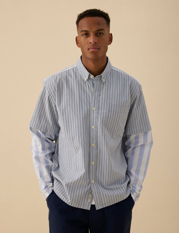 REST SHIRT - LIGHT BLUE/CLOUD