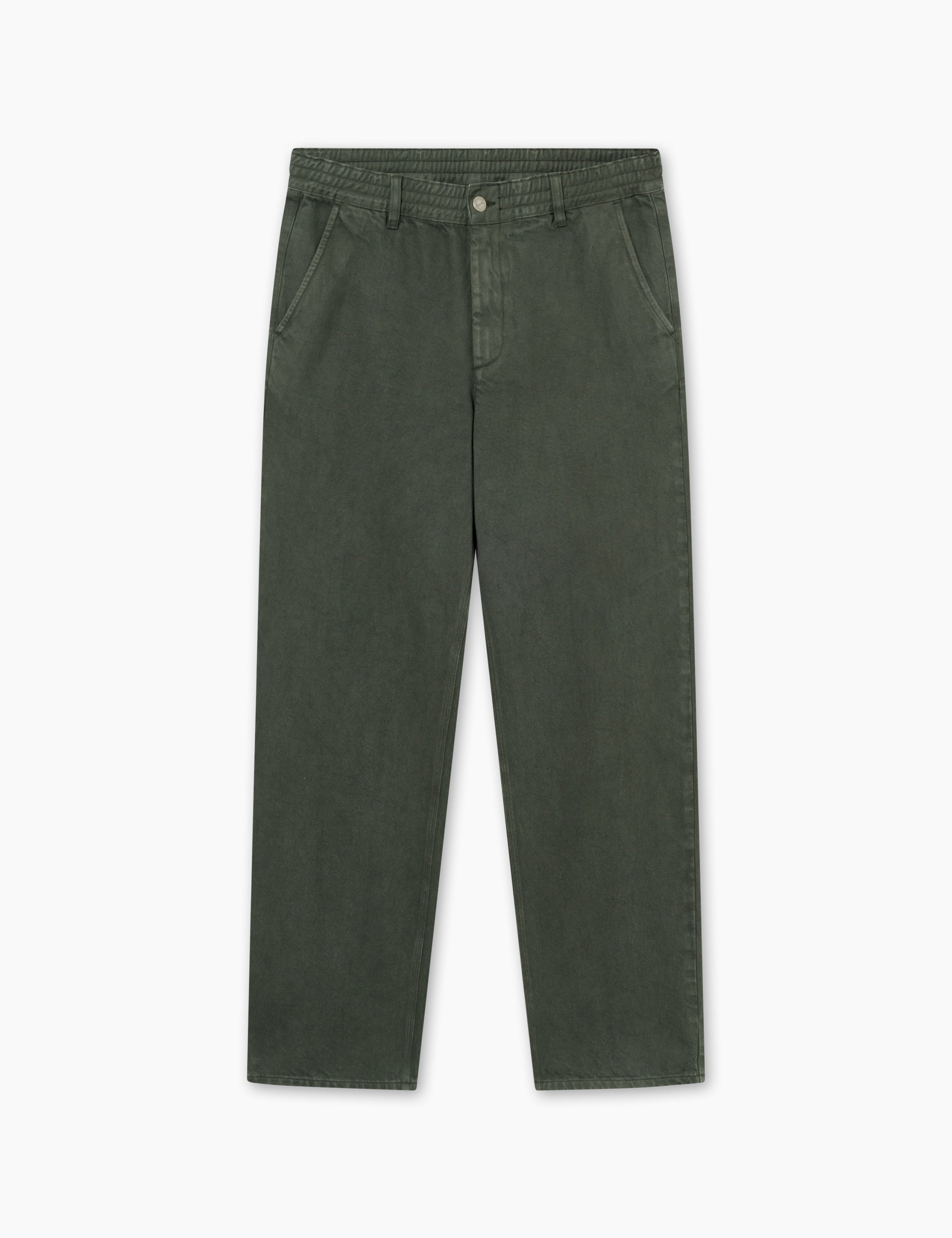 CLAY PANTS - DARK MOSS