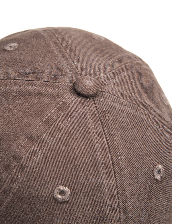 HAWK WASHED CAP - BROWN/GREEN