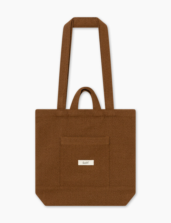 FORÉT TOTE BAG - BROWN