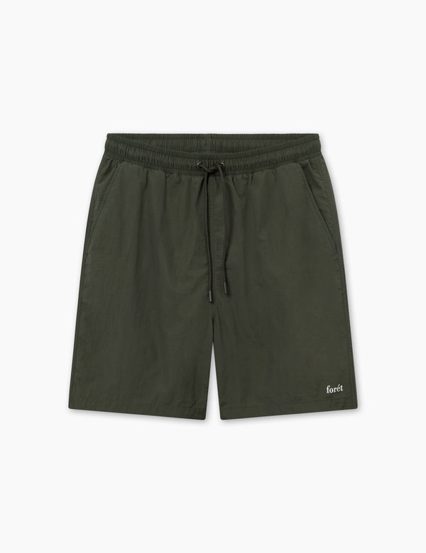 MARINE SWIM SHORTS - DUSTY OLIVE