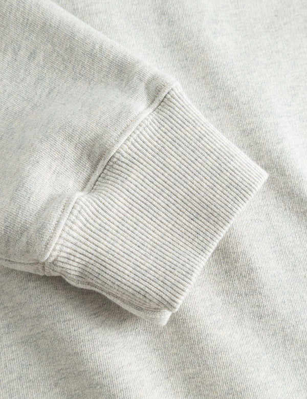 NOON SWEATSHIRT - SNOW MELANGE