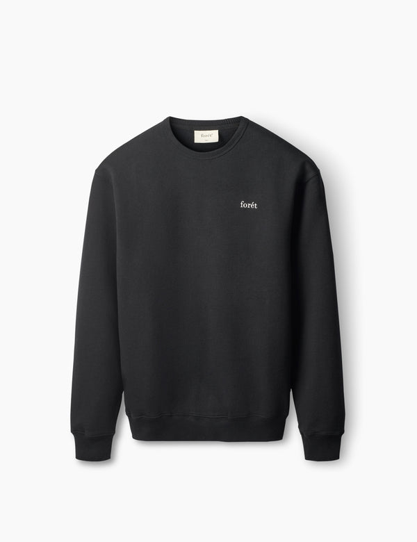 NOON SWEATSHIRT - BLACK