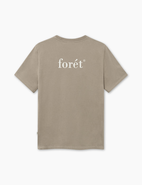 STILL T-SHIRT - TAUPE