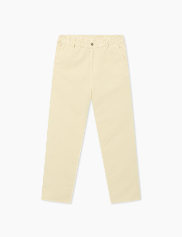 CLAY PANTS - CREAM CORDUROY