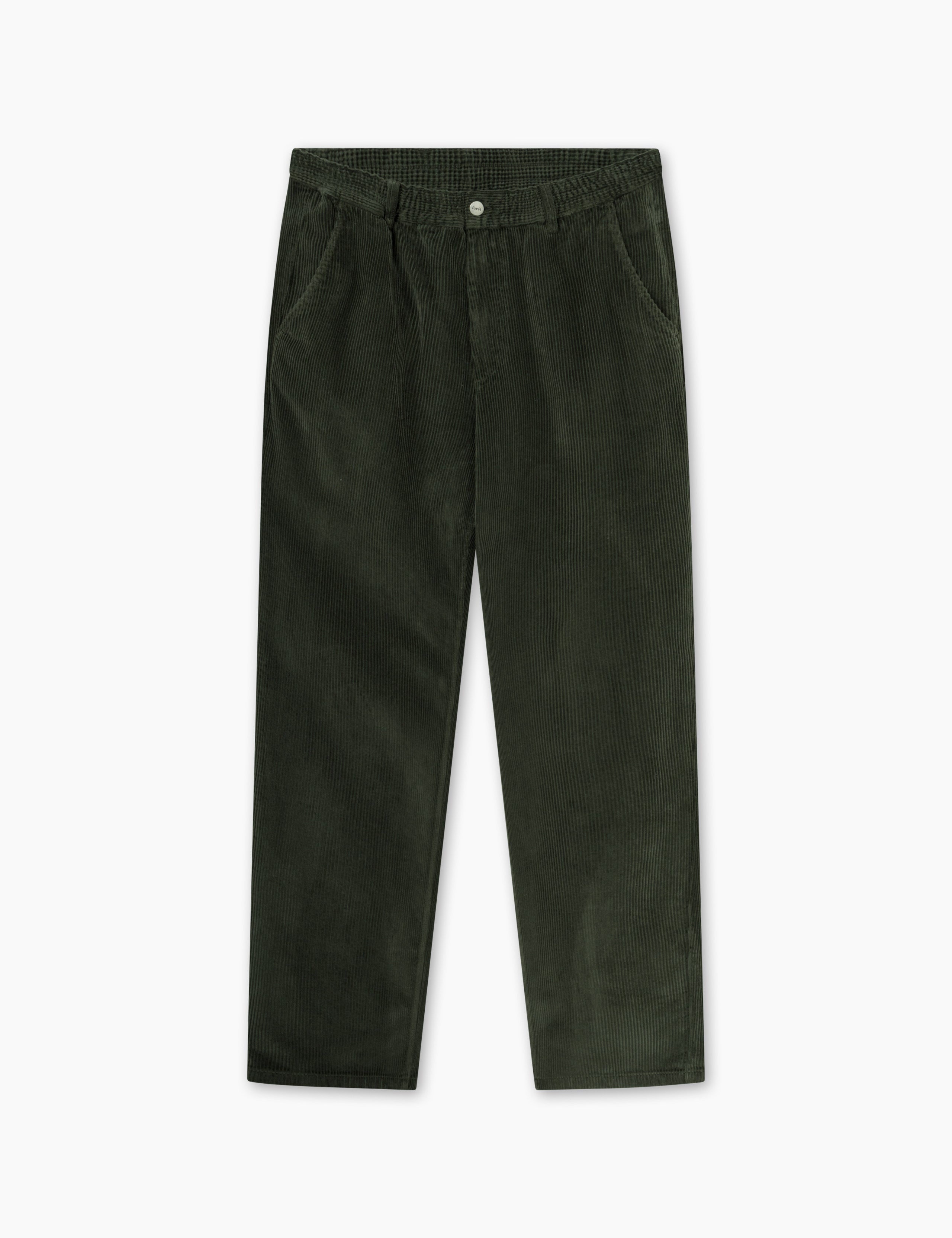 CLAY PANTS - DARK MOSS CORDUROY