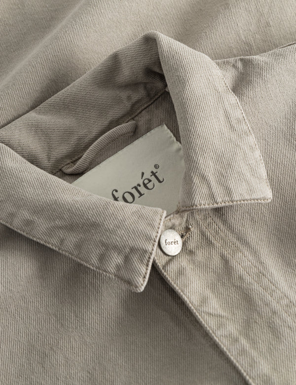 ROWAN LOGO OVERSHIRT - VINTAGE KHAKI