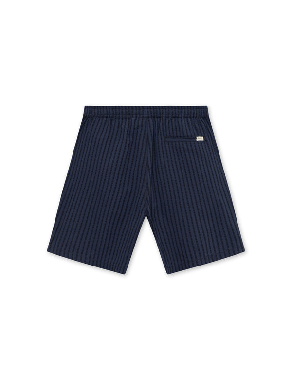 VOLE SEERSUCKER SHORTS - NAVY