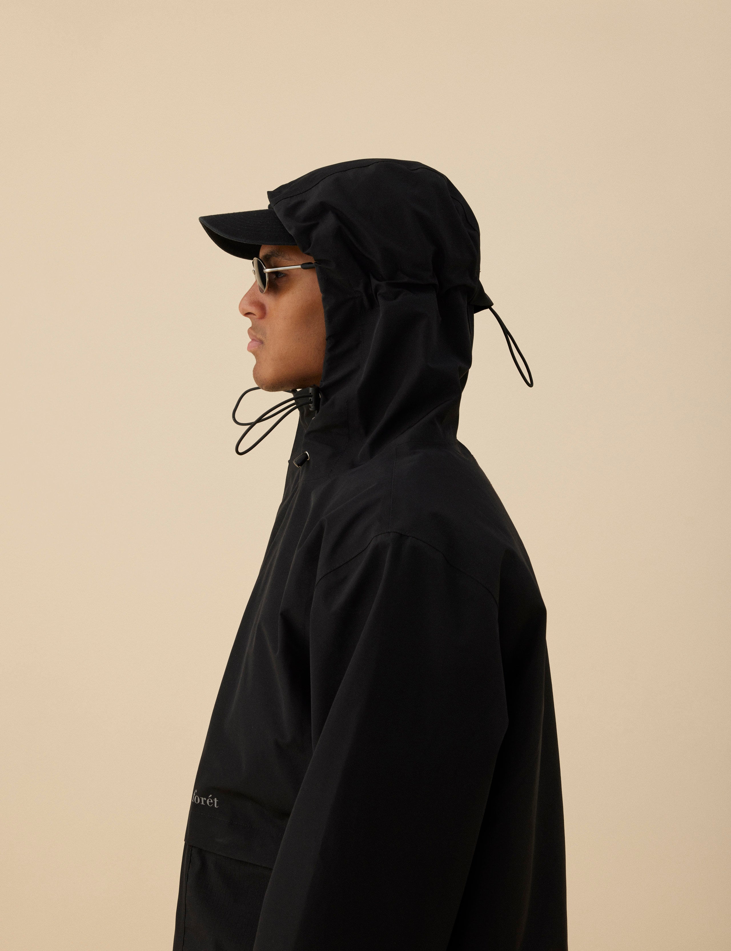 BLADE SHELL JACKET - BLACK