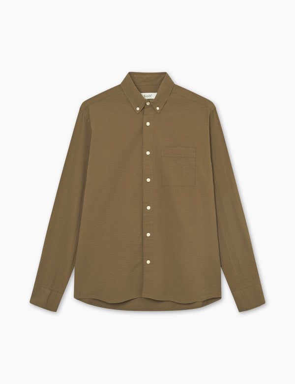 HORNET SEERSUCKER SHIRT - ARMY