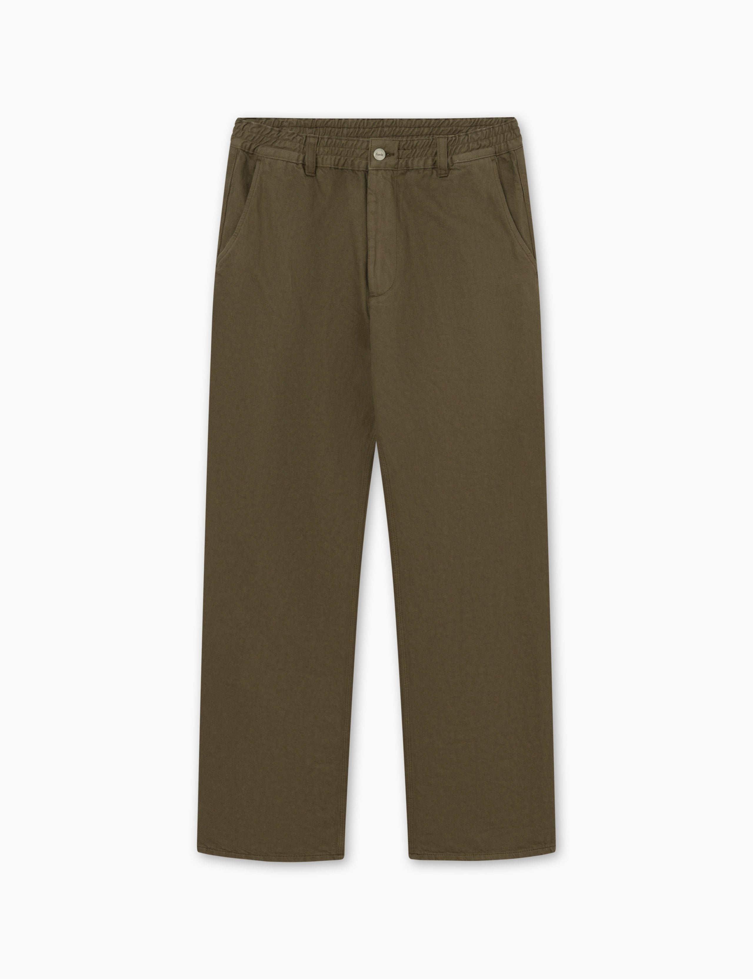 CLAY PANTS - STONE TWILL