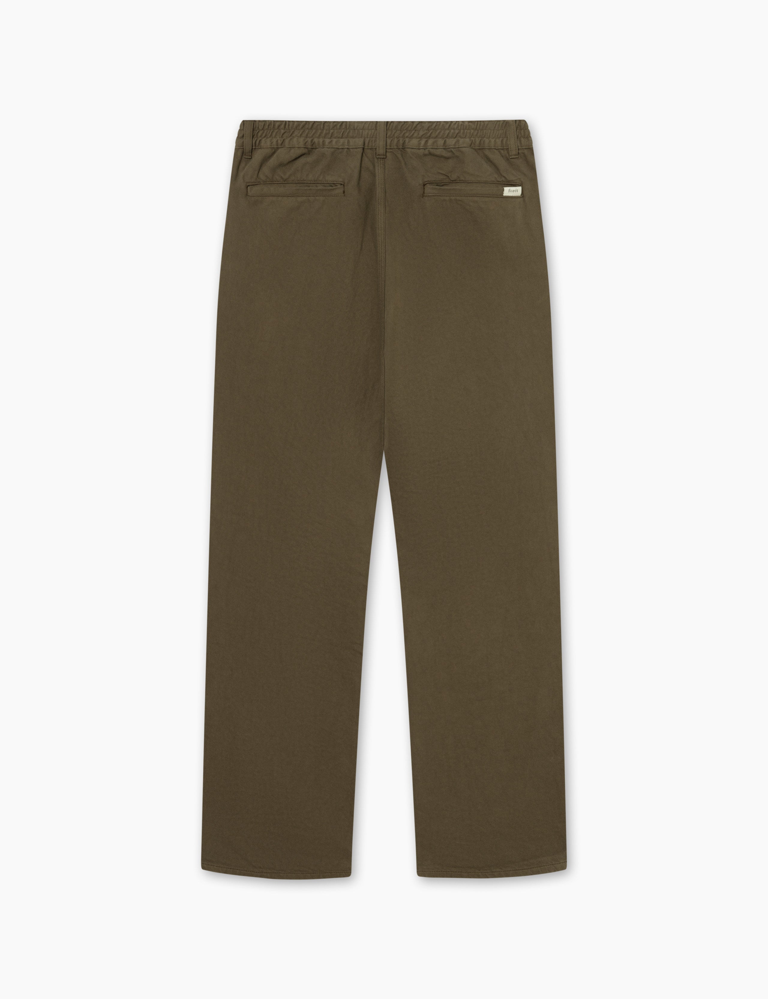 CLAY PANTS - STONE TWILL