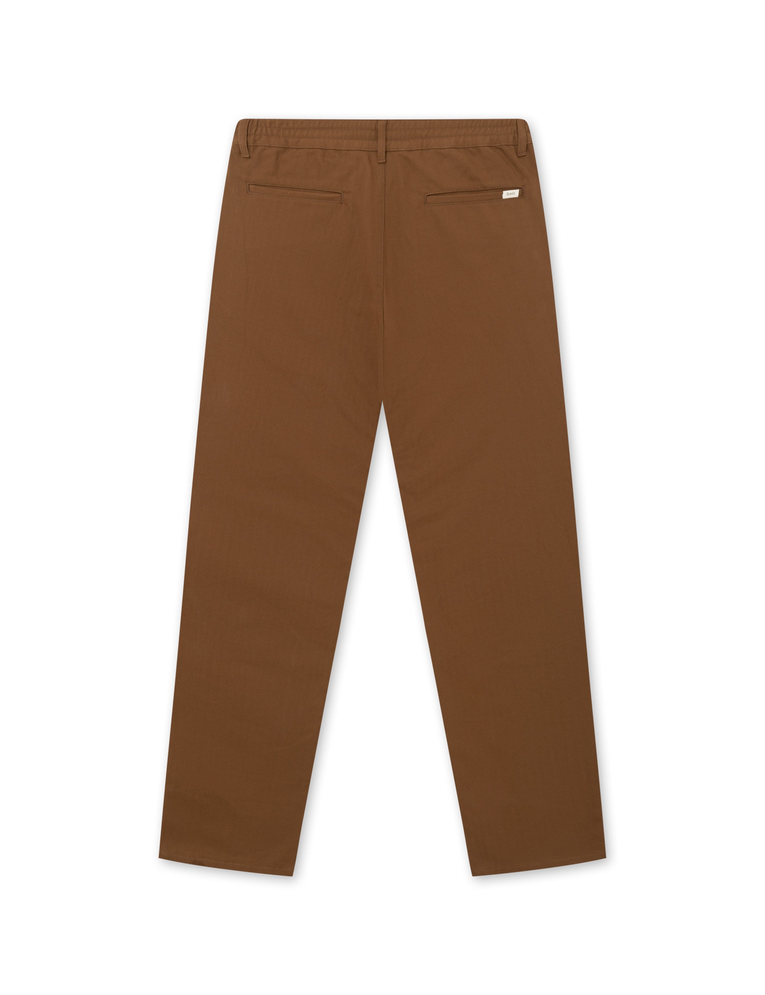 CLAY HERRINGBONE PANTS - RUBBER