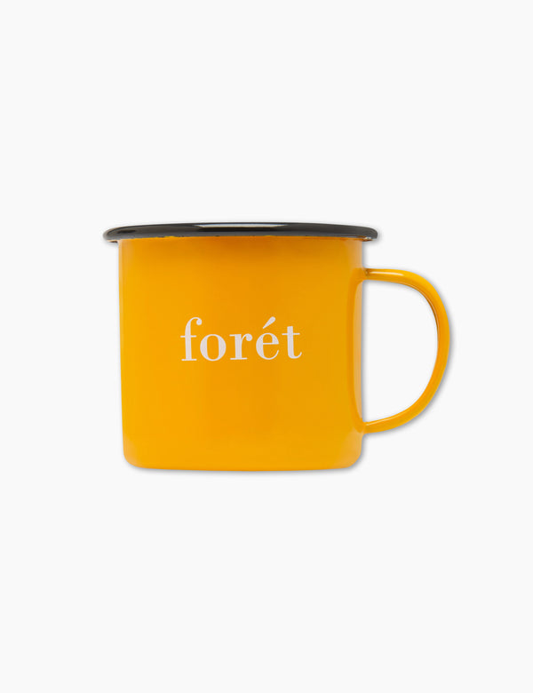 BEAN ENAMEL MUG - YELLOW